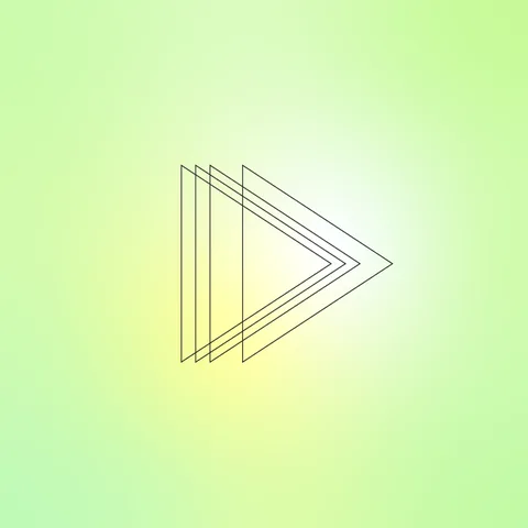 Chevrons line illustration on a gradient